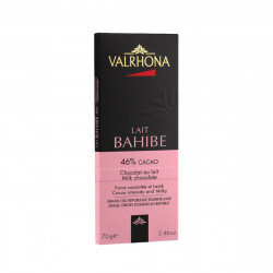 Valrhona Σοκολάτα Γάλακτος Bahibe 46% 70gr - giftboxes.gr