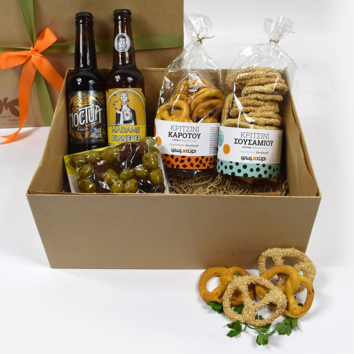 Beer & Snacks Gift Box