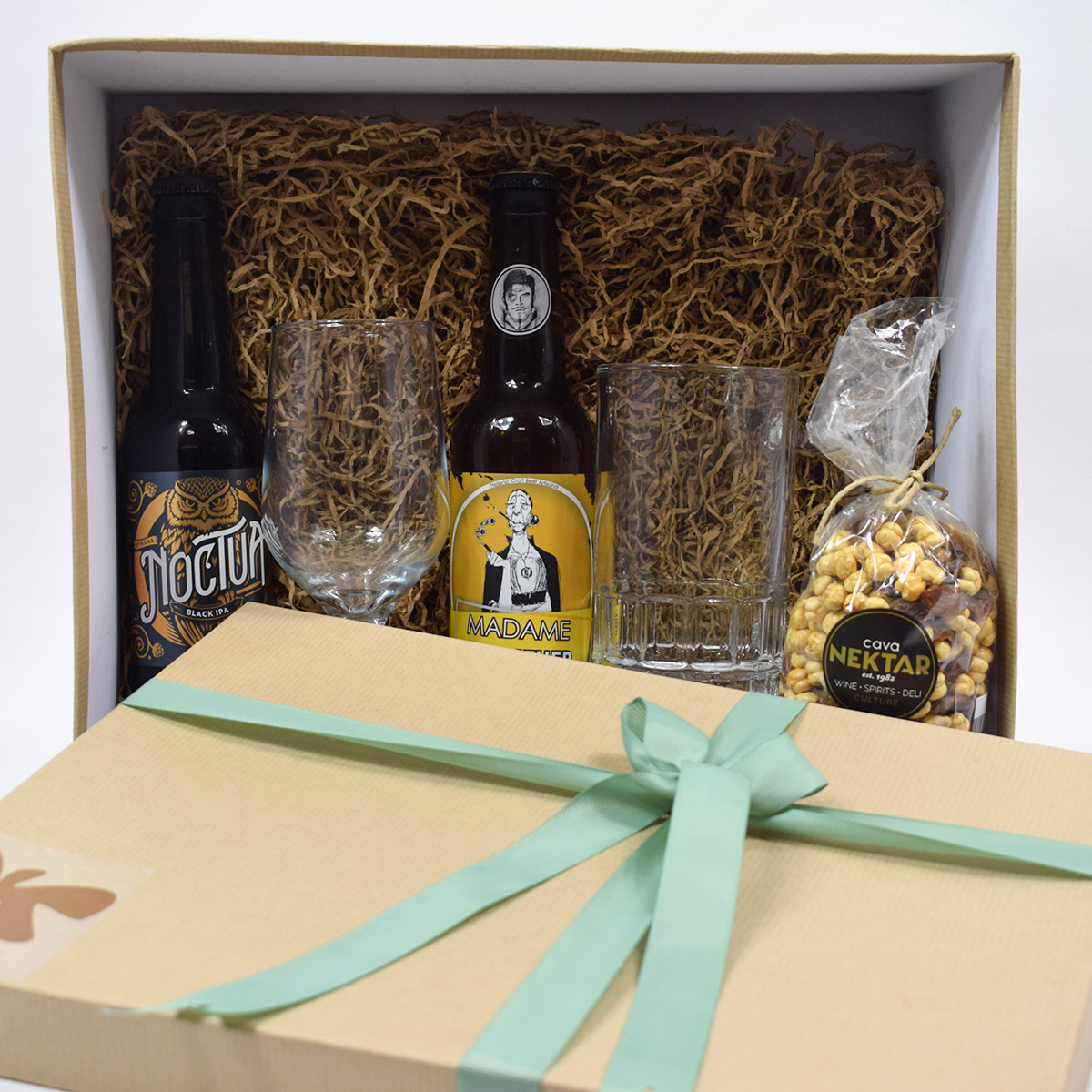 His & Hers Beerglasses Gift Box